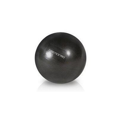 Jogos kamuolys 22cm GYMSTICK 61113 black Jogos kamuolys 22cm GYMSTICK 61113 black