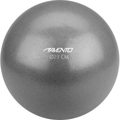 Jogos kamuolys 23cm AVENTO 42OK grey+pakuotė Jogos kamuolys 23cm AVENTO 42OK grey+pakuotė