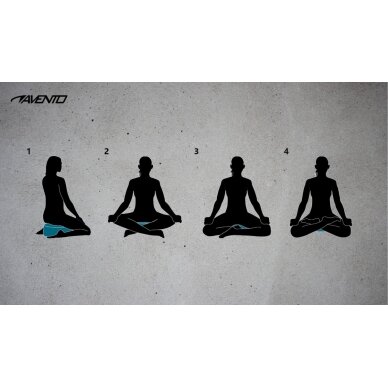 Jogos pagalvėlė meditacijai AVENTO 42YB 30x30cm 3 Jogos pagalvėlė meditacijai AVENTO 42YB 30x30cm 3