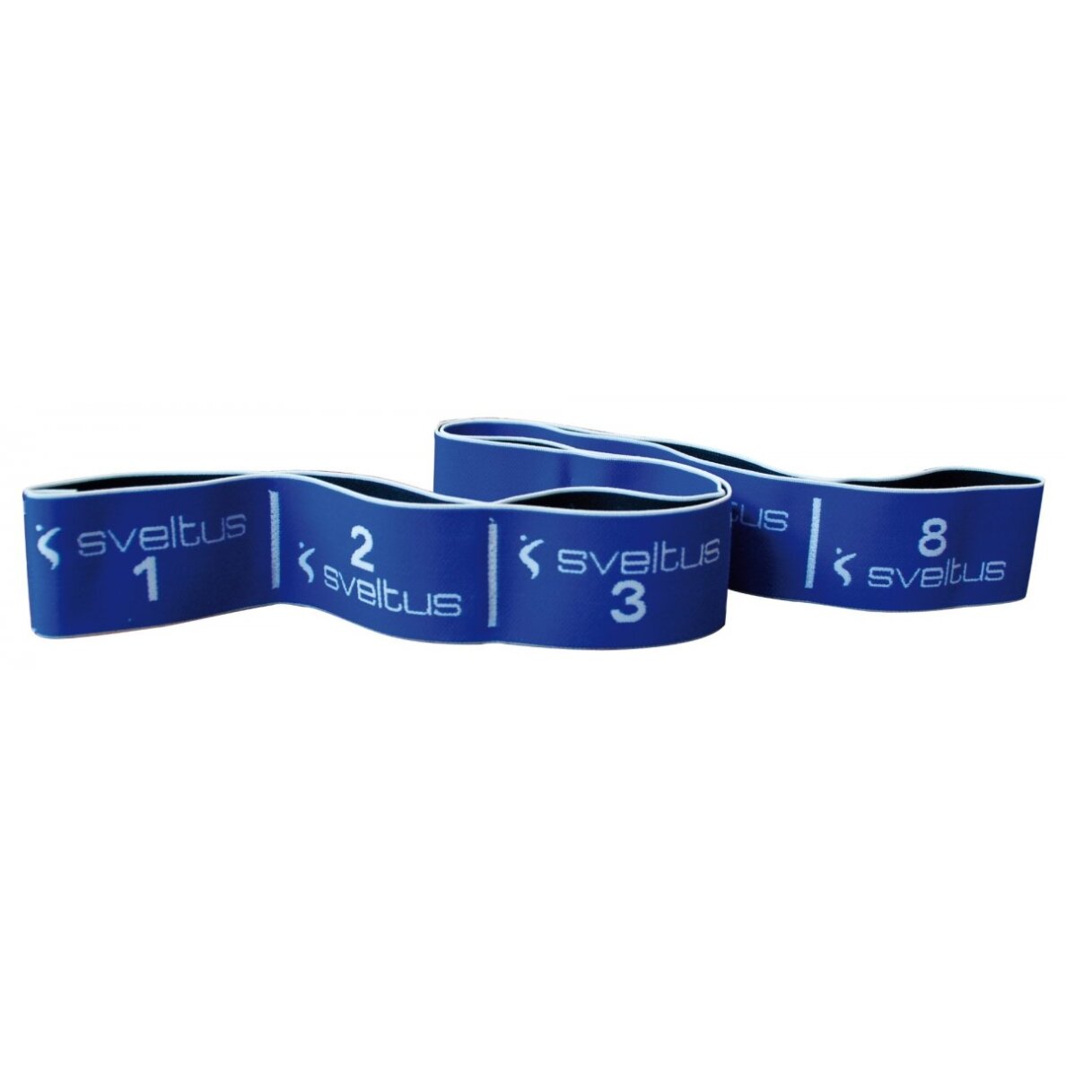 Juosta mankštai SVELTUS Elastiband 20kg mėlyna+pakuotė Juosta mankštai SVELTUS Elastiband 20kg mėlyna+pakuotė