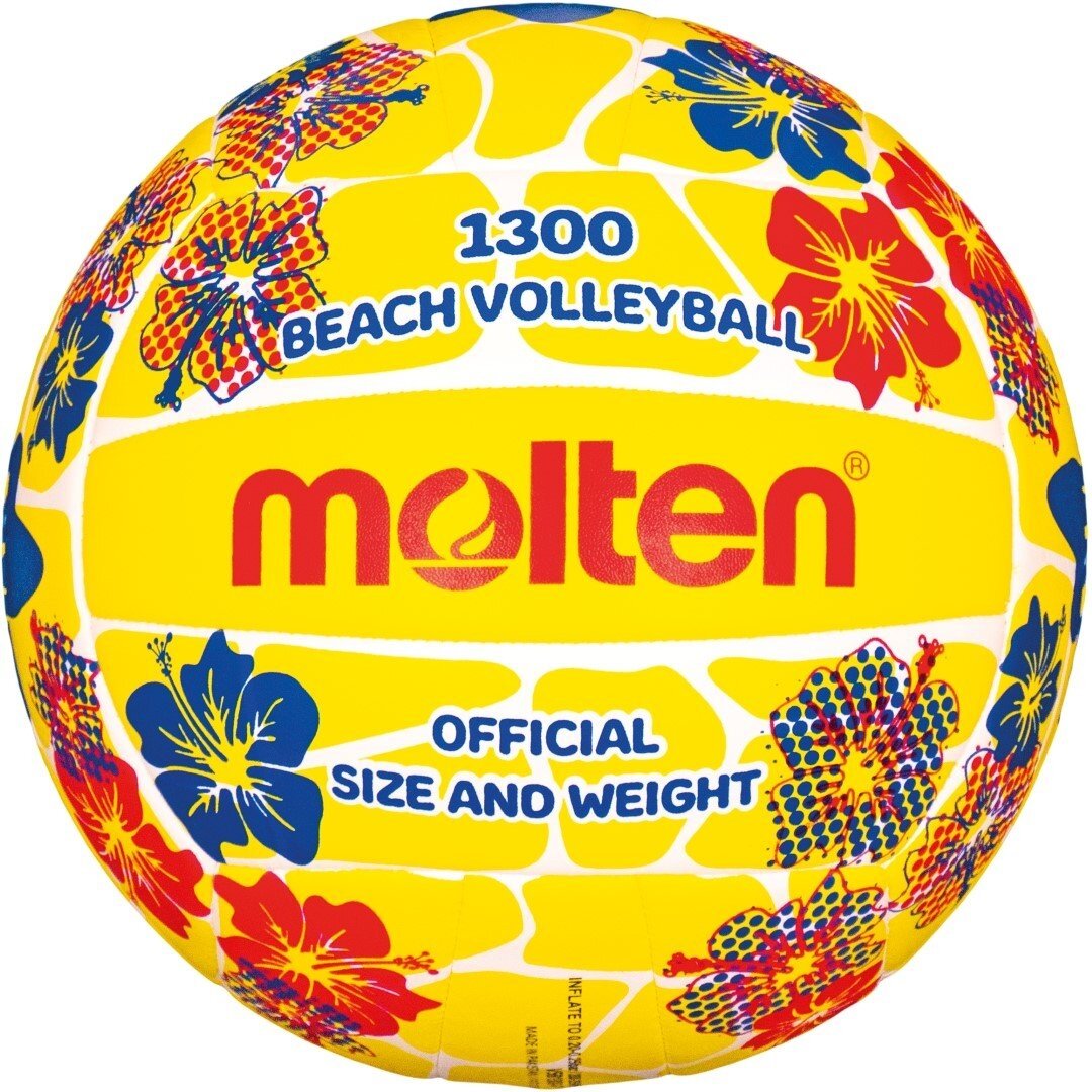 Kamuolys tinkl beach leisure MOLTEN V5B1300-FY  sint. oda
