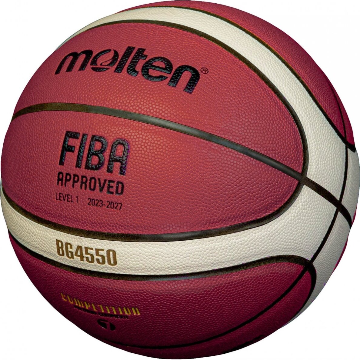 Kamuolys krepš competition MOLTEN B6G4550 FIBA 2 Kamuolys krepš competition MOLTEN B6G4550 FIBA 2
