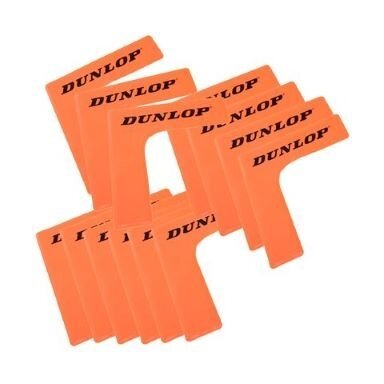 Kampai teniso kortui Dunlop 16 vnt oranžiniai Kampai teniso kortui Dunlop 16 vnt oranžiniai