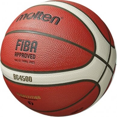 Kamuolys krepš competition MOLTEN B6G4500-X FIBA 5
