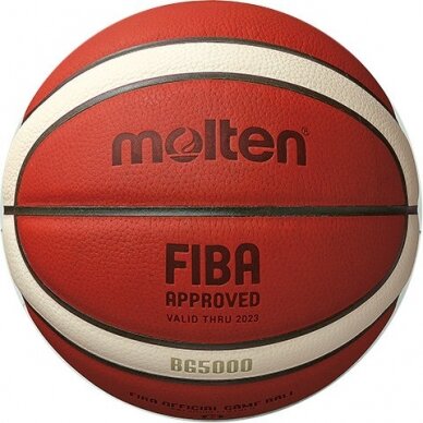 Kamuolys krepš competition MOLTEN B6G5000 FIBA Kamuolys krepš competition MOLTEN B6G5000 FIBA