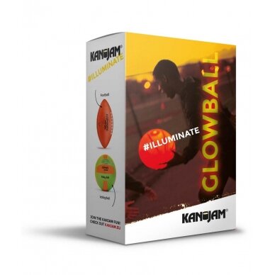 Kamuolys krepš outdoor KANJAM šviečiantis 2 Kamuolys krepš outdoor KANJAM šviečiantis 2