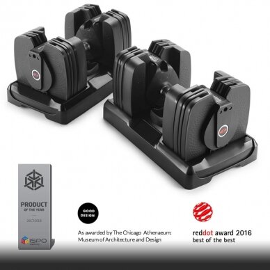 Keičiamo svorio hanteliai Bowflex SelectTech 560i 1