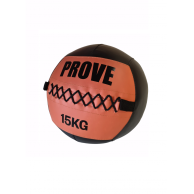 Kimštinis kamuolys Wall Ball Prove 15kg Kimštinis kamuolys Wall Ball Prove 15kg