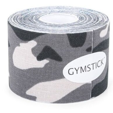 Kineziologinis teipas GYMSTICK 5m x 5cm camouflage Kineziologinis teipas GYMSTICK 5m x 5cm camouflage