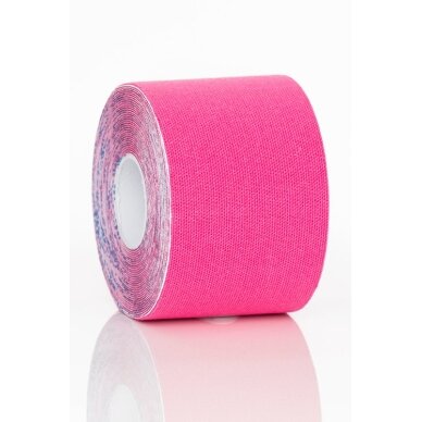 Kineziologinis teipas GYMSTICK 5m x 5cm pink Kineziologinis teipas GYMSTICK 5m x 5cm pink