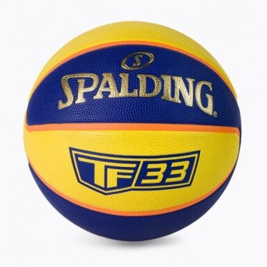 KREPŠINIO KAMUOLYS SPALDING TF-33 (6 DYDIS) GUMINIS
