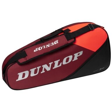 Krepšys tenisui DUNLOP CX-PERFORMANCE 3 black/red