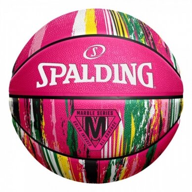KREPšINIO KAMUOLYS SPALDING MARBLE SERIES™ PINK (6 DYDIS) KREPšINIO KAMUOLYS SPALDING MARBLE SERIES™ PINK (6 DYDIS)