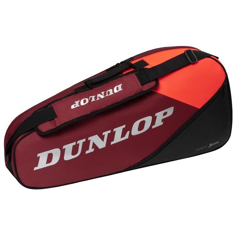 Krepšys tenisui DUNLOP CX-PERFORMANCE 3 black/red Krepšys tenisui DUNLOP CX-PERFORMANCE 3 black/red