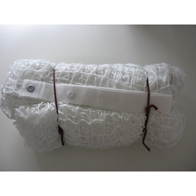 Lauko teniso tinklas PP3mm (baltas su trosu) Lauko teniso tinklas PP3mm (baltas su trosu)