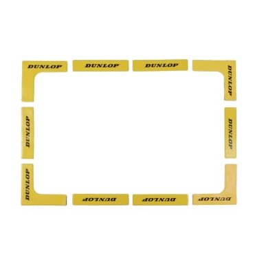 Linijos teniso kortui Dunlop 12 vnt geltonos Linijos teniso kortui Dunlop 12 vnt geltonos