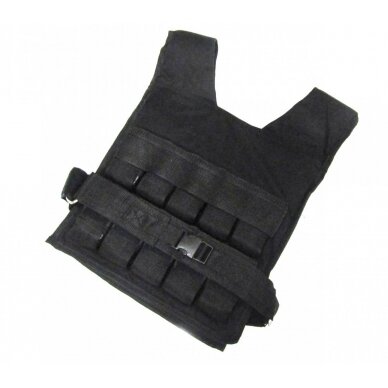 Pasunkinta liemenė TOORX AHF-112 20 kg black Pasunkinta liemenė TOORX AHF-112 20 kg black