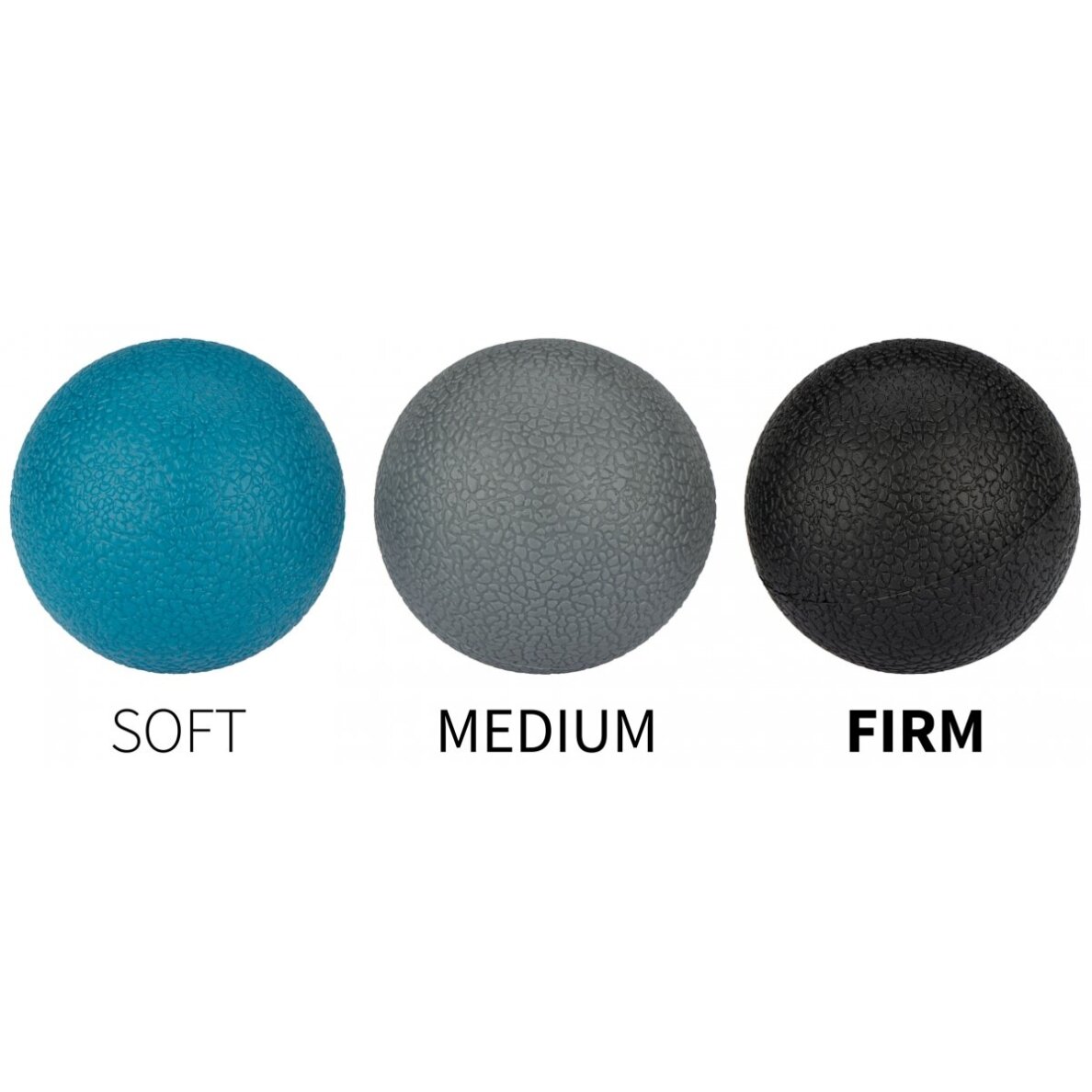 Masažinių kamuoliukų rinkinys AVENTO 42RA 5cm 3vnt Blue/Grey/Black 1 Masažinių kamuoliukų rinkinys AVENTO 42RA 5cm 3vnt Blue/Grey/Black 1