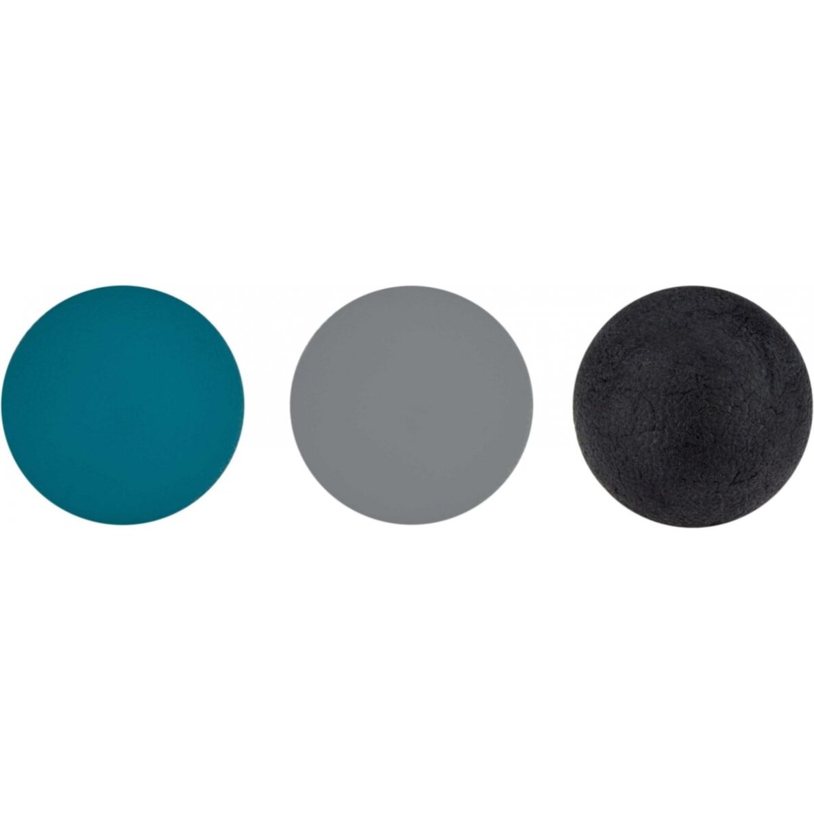 Masažinių kamuoliukų rinkinys AVENTO 42RA 5cm 3vnt Blue/Grey/Black Masažinių kamuoliukų rinkinys AVENTO 42RA 5cm 3vnt Blue/Grey/Black