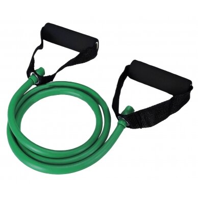 Mankštos guma su rankenėlėmis Elast tube amaya (Medium) Mankštos guma su rankenėlėmis Elast tube amaya (Medium)