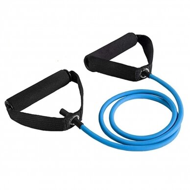 Mankštos guma su rankenėlėmis Elast tube amaya (Strong) Mankštos guma su rankenėlėmis Elast tube amaya (Strong)