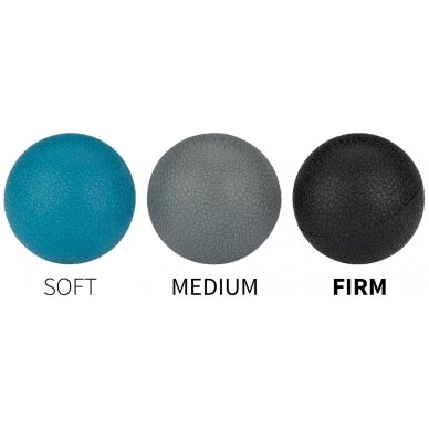 Masažinių kamuoliukų rinkinys AVENTO 42RA 5cm 3vnt Blue/Grey/Black 1 Masažinių kamuoliukų rinkinys AVENTO 42RA 5cm 3vnt Blue/Grey/Black 1