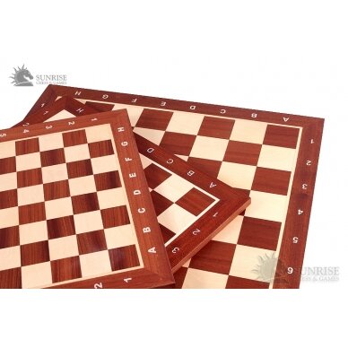 Medinė šachmatų lenta Chess Nr 6, 540x540mm 1 Medinė šachmatų lenta Chess Nr 6, 540x540mm 1
