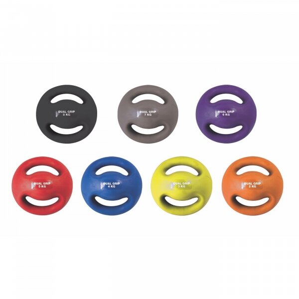 Medicininis kamuolys DualGrip Amaya 2-8kg Medicininis kamuolys DualGrip Amaya 2-8kg