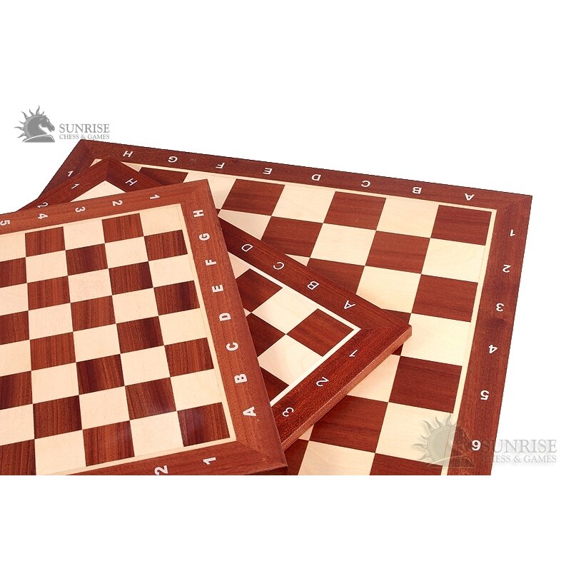 Medinė šachmatų lenta Chess Nr 4, 410x410mm 1 Medinė šachmatų lenta Chess Nr 4, 410x410mm 1