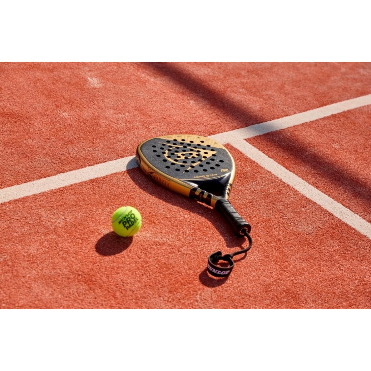 Padelio raketė Dunlop AERO-STAR PRO 16K 370g 2