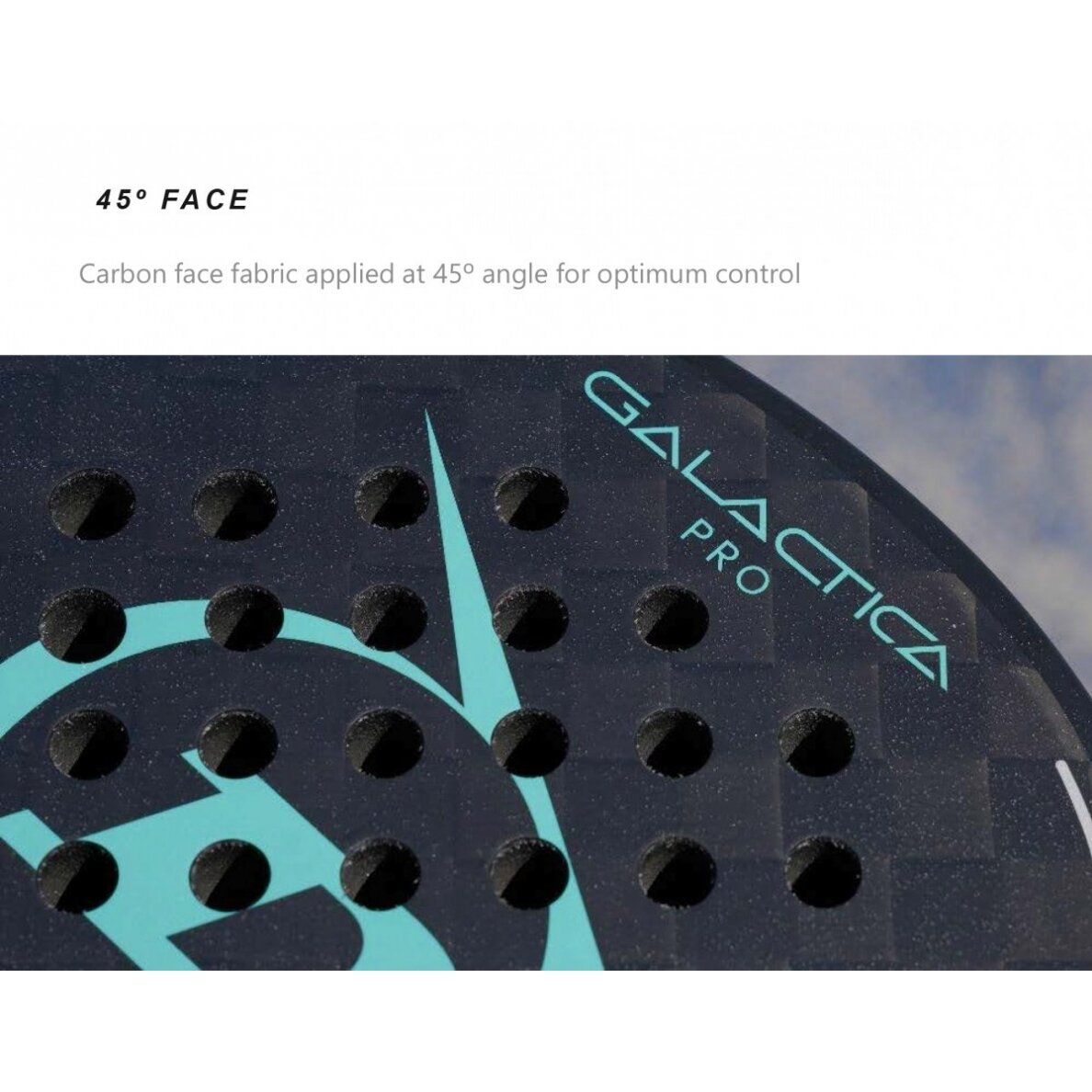 Padel raketė Dunlop GALACTICA PRO LS 365g 10 Padel raketė Dunlop GALACTICA PRO LS 365g 10