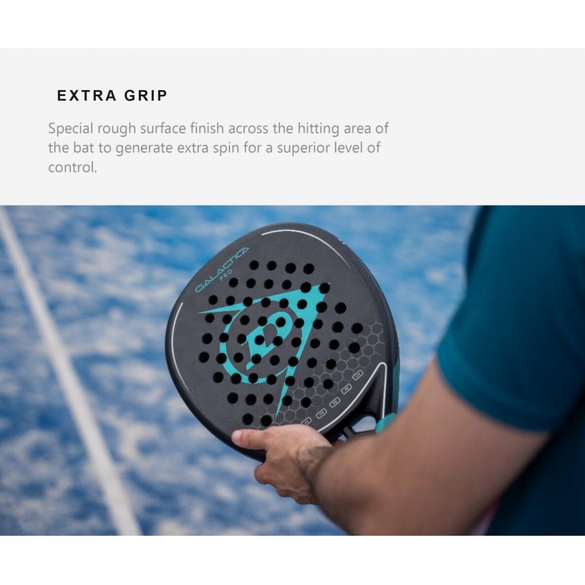 Padel raketė Dunlop GALACTICA PRO LS 365g 12 Padel raketė Dunlop GALACTICA PRO LS 365g 12
