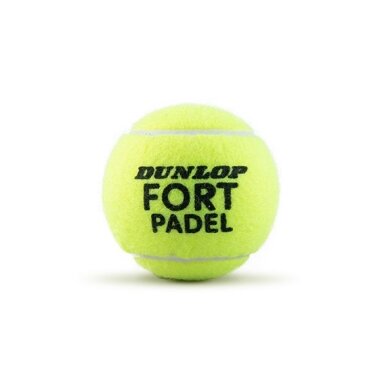 Padel kamuoliukai Dunlop FORT PADEL 3+1-pet