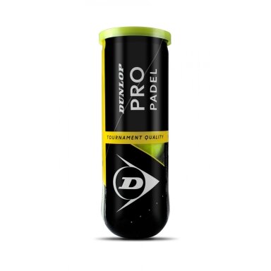 Padel kamuoliukai Dunlop PRO PADEL FIP 3-pet
