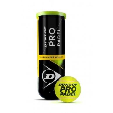 Padel kamuoliukai Dunlop PRO PADEL FIP 3-pet 1
