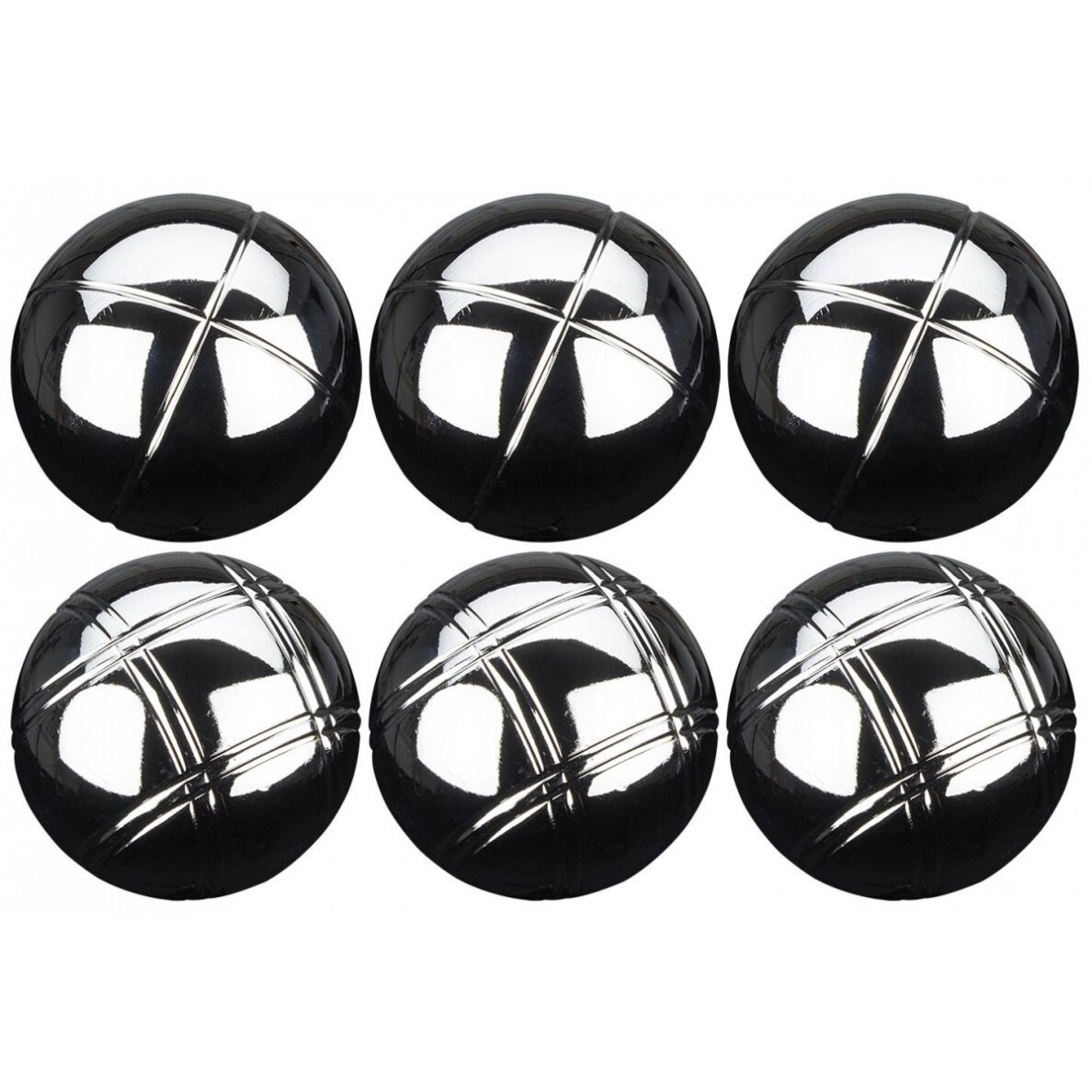 Petankės rinkinys 52JU CHR 6vnt Chrome 2