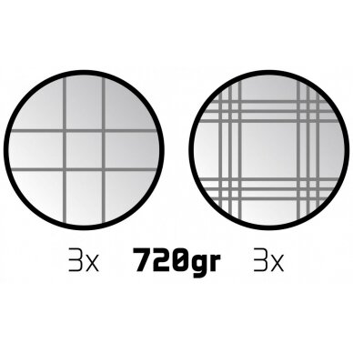 Petankės rinkinys 52JV CHR 6vnt Chrome 3 Petankės rinkinys 52JV CHR 6vnt Chrome 3