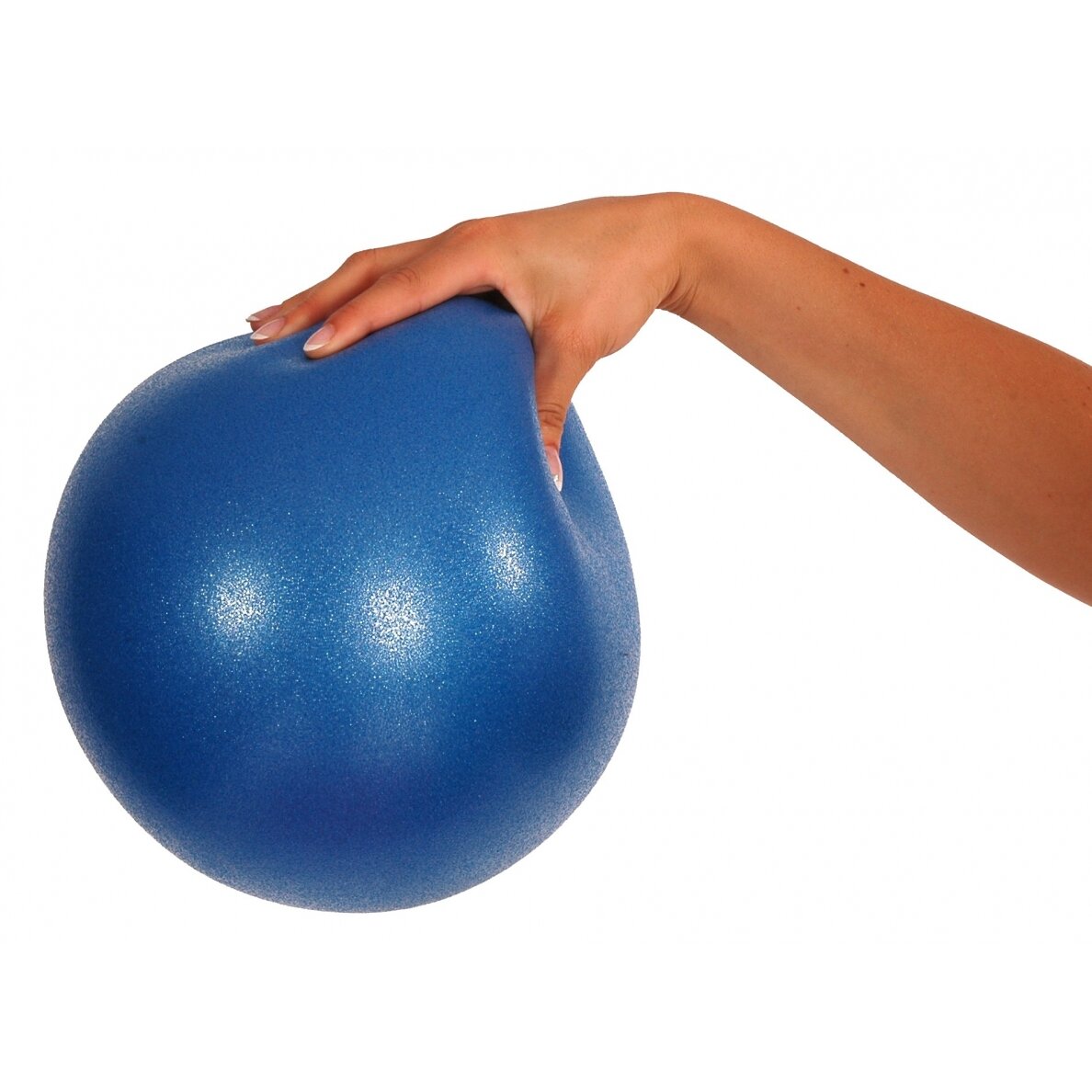 Pilates kamuolys Soft Over ball 21-23cm mėlynas 3 Pilates kamuolys Soft Over ball 21-23cm mėlynas 3