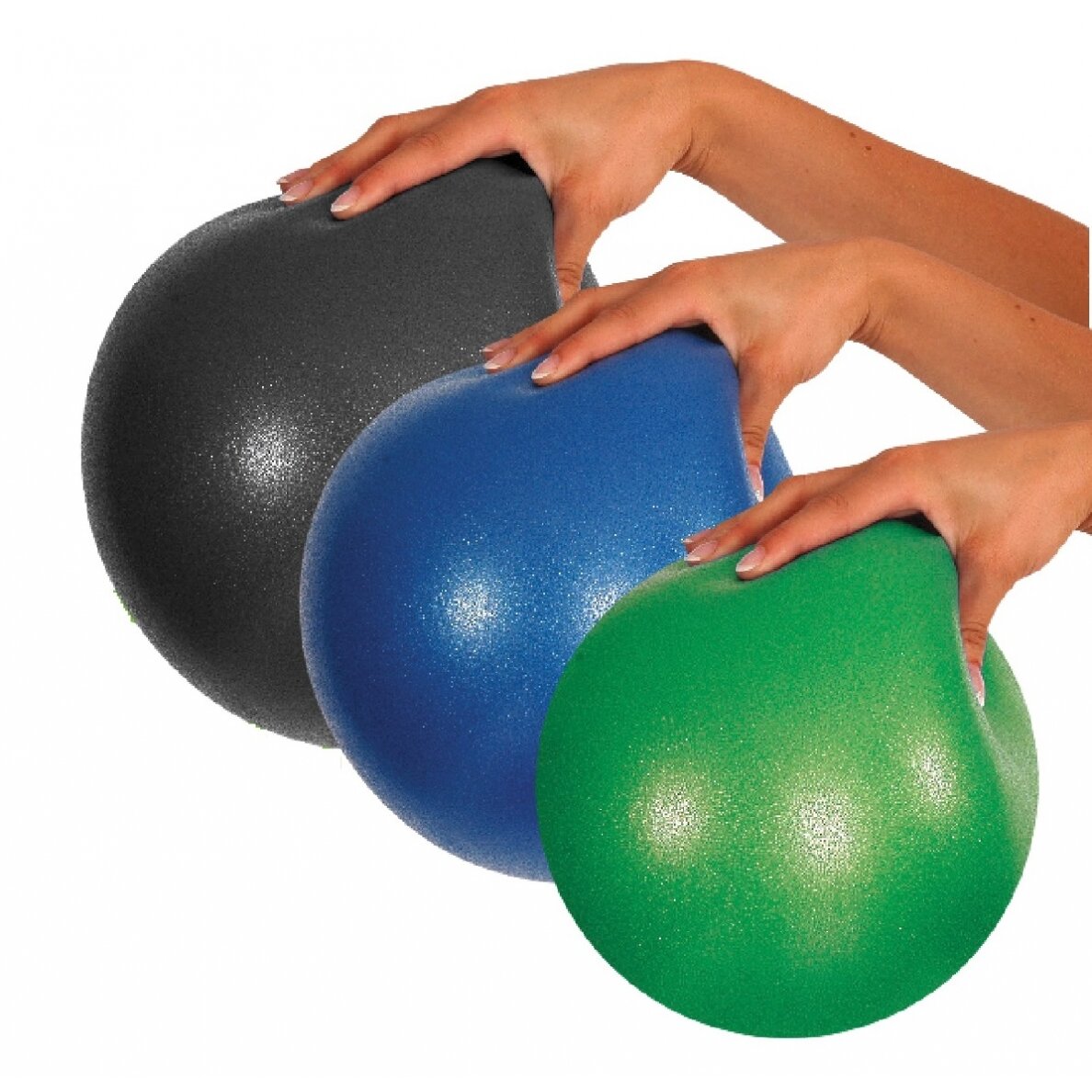 Pilates kamuolys Soft Over ball 21-23cm mėlynas Pilates kamuolys Soft Over ball 21-23cm mėlynas