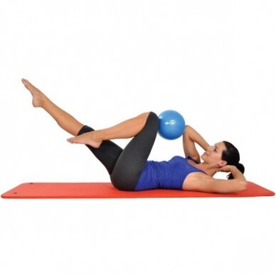 Pilates kamuolys Soft Over ball 25-27cm juodas 2 Pilates kamuolys Soft Over ball 25-27cm juodas 2