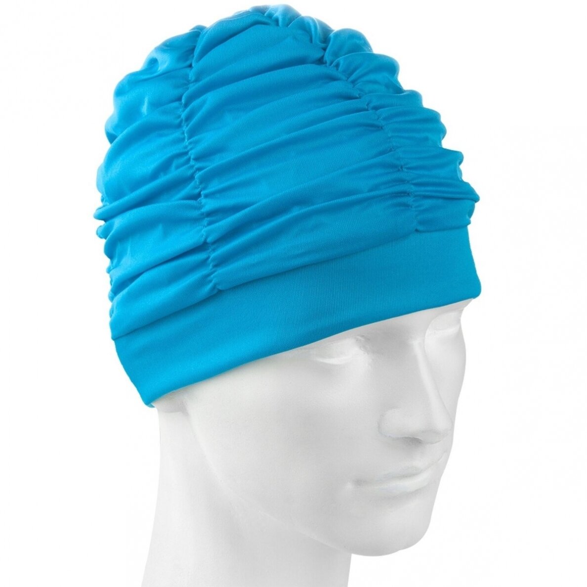 Plaukimo kepurė Mad Wave Lux Shower Turquoise Plaukimo kepurė Mad Wave Lux Shower Turquoise