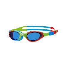 Plaukimo akiniai ZOGGS Super Seal Junior (6-14 metų) Red/Blue/Green Plaukimo akiniai ZOGGS Super Seal Junior (6-14 metų) Red/Blue/Green
