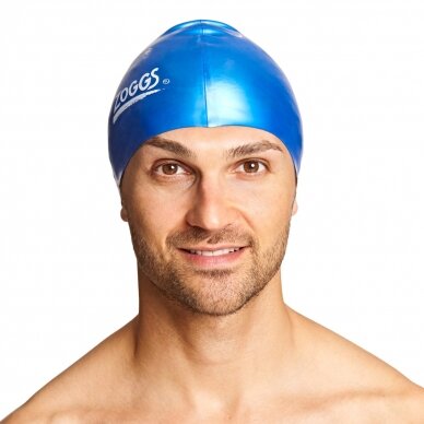 Plaukimo kepurė ZOGGS Silicone Cap blue 1