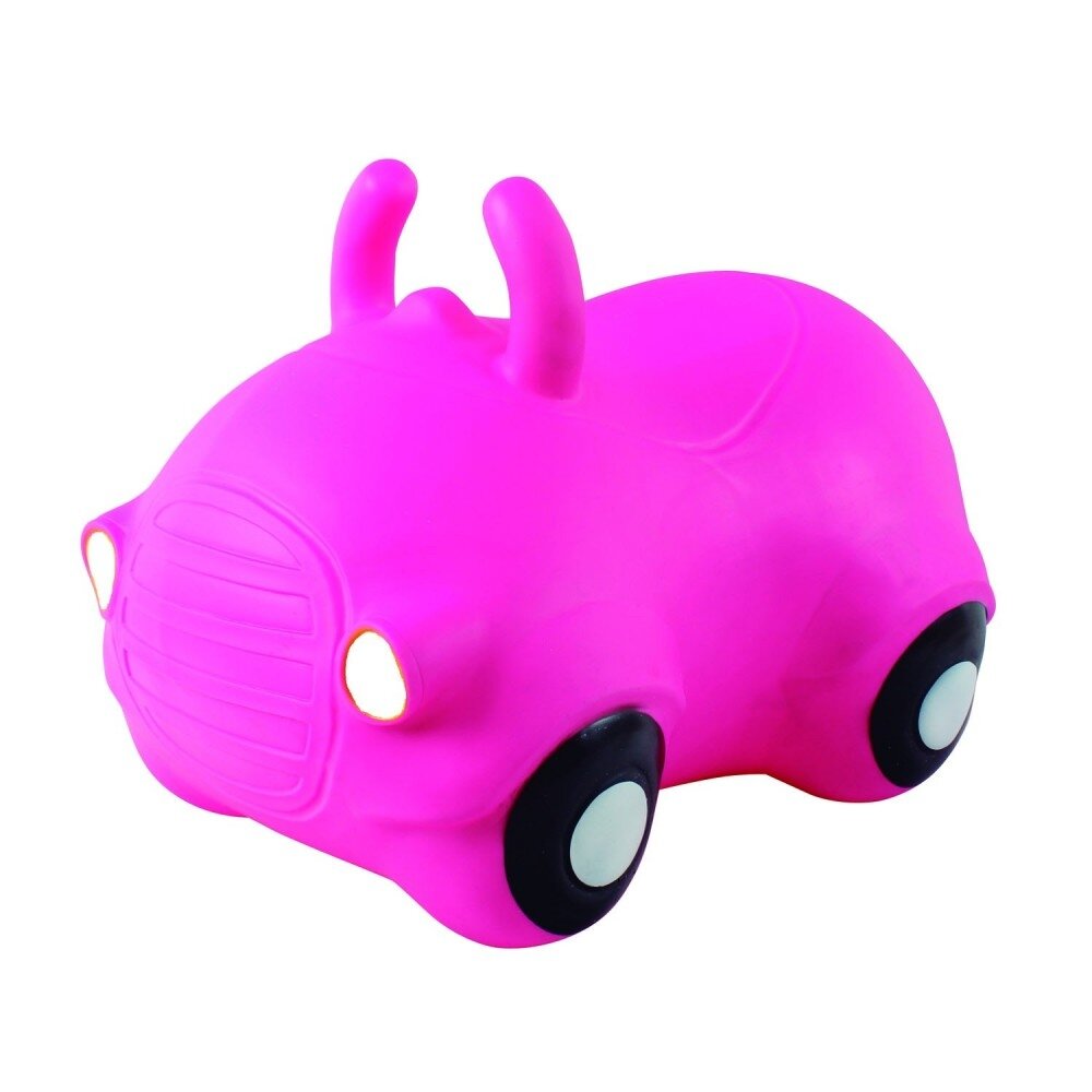 Pripučiamas automobilis šokinėjimui "Pink"