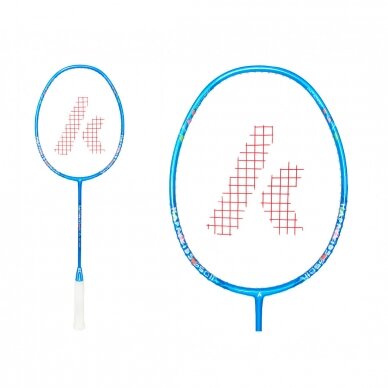 Badmintono raketė vaikiška Kawasaki HAPPY KIDS 650 Blue 2 Badmintono raketė vaikiška Kawasaki HAPPY KIDS 650 Blue 2