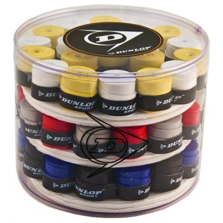 Raketės virš. apvija DUNLOP GECKO-TAC 60vnt. multi Raketės virš. apvija DUNLOP GECKO-TAC 60vnt. multi