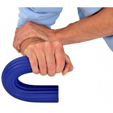 Riešo ir rankų treniruoklis Moves Flex Bar 31x4,5cm-Blue (Extra Heavy) Riešo ir rankų treniruoklis Moves Flex Bar 31x4,5cm-Blue (Extra Heavy)