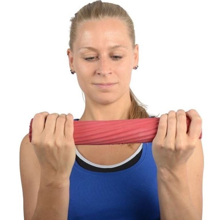Riešo ir rankų treniruoklis Moves Flex Bar 31x4,5cm-Red (Medium) Riešo ir rankų treniruoklis Moves Flex Bar 31x4,5cm-Red (Medium)