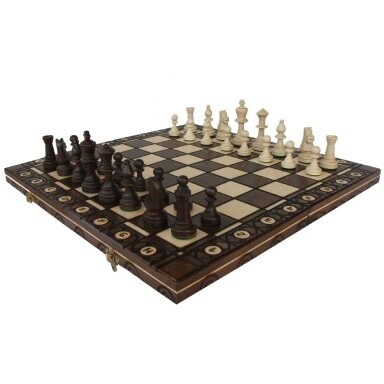 Šachmatai Consul 490mm x 245cm x 50mm, Karalius 80mm