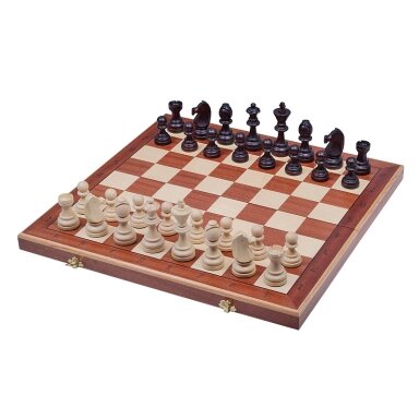 Šachmatai Tournament 7 500x250x60mm, karalius 100mm Šachmatai Tournament 7 500x250x60mm, karalius 100mm